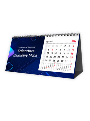 Kalendarz Biurkowy Maxi